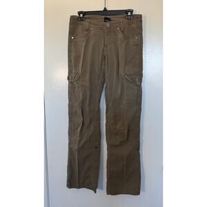 Kuhl Splash Roll-up Pant in Khaki Green Size 4 Regular